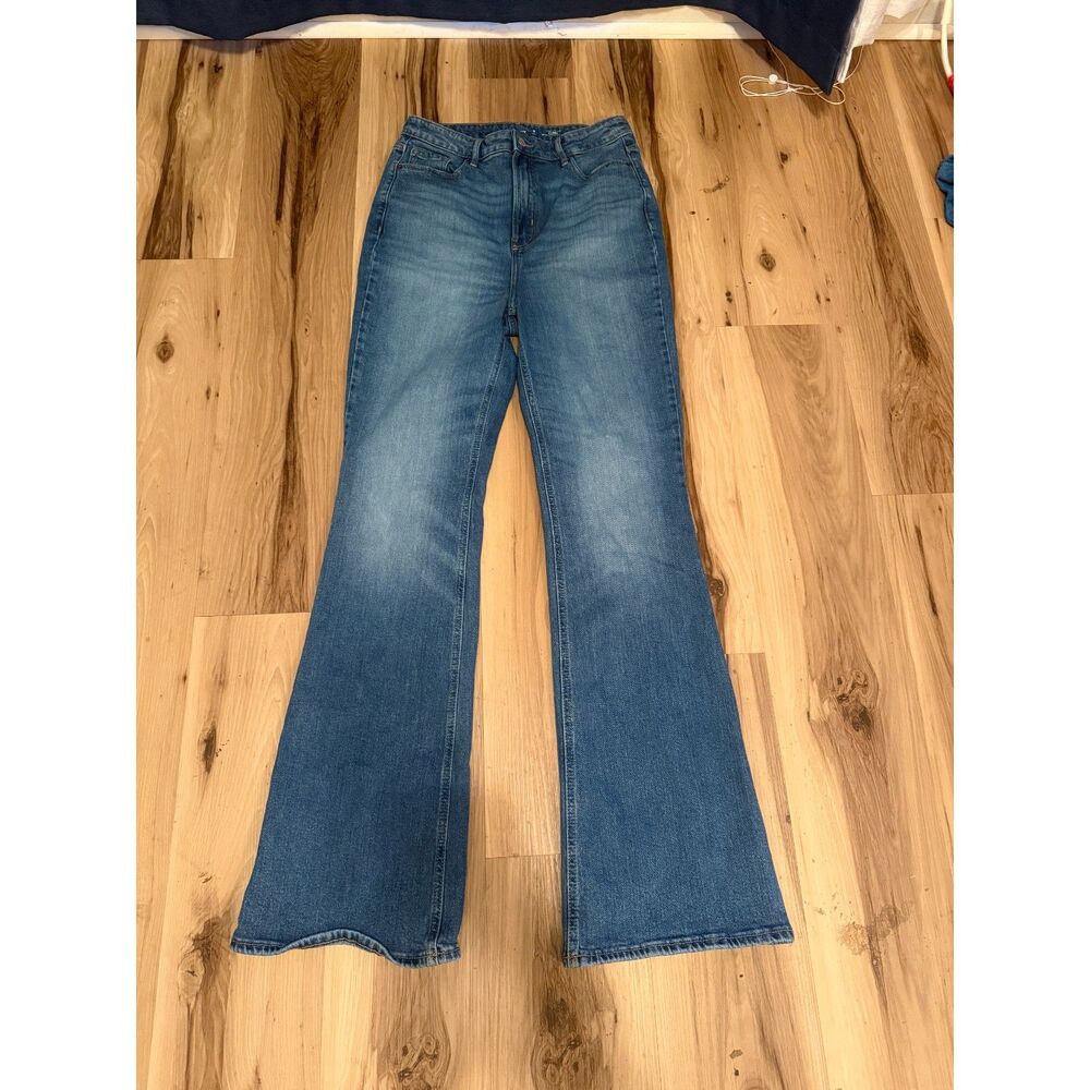 Old Navy Higher High Rise Flare Jeans, 8 Tall